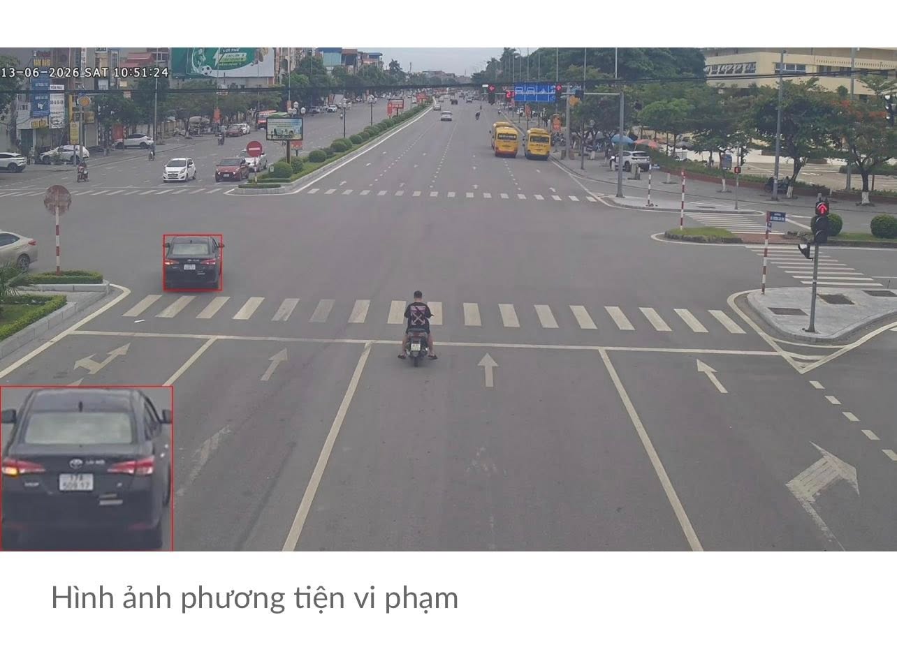 DANH SÁCH CÁC PHƯƠNG TIỆN VI PHẠM TỪ 08/6/2026 đến 14/6/2026