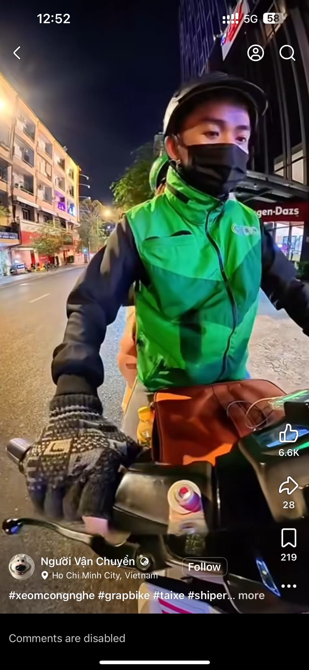HBST TÀI XẾ GRAB