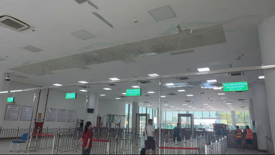 Đầu tư gần 400 tỷ đồng, sau 8 năm Trạm kiểm soát liên ngành Bắc Luân 2 Quảng Ninh xuống cấp, xập xệ