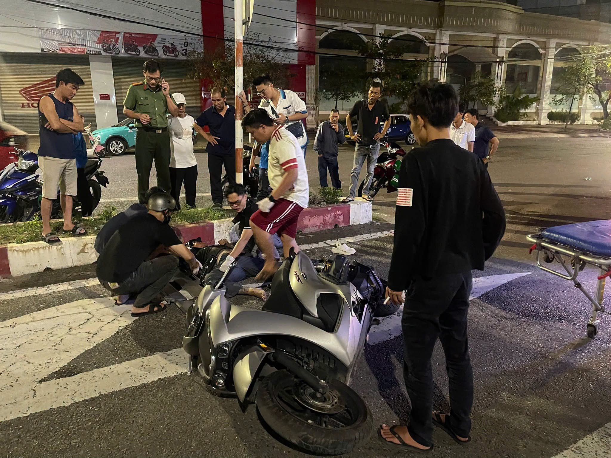TNGT tại đường Tây Sơn, P. Quy Nhơn Nam