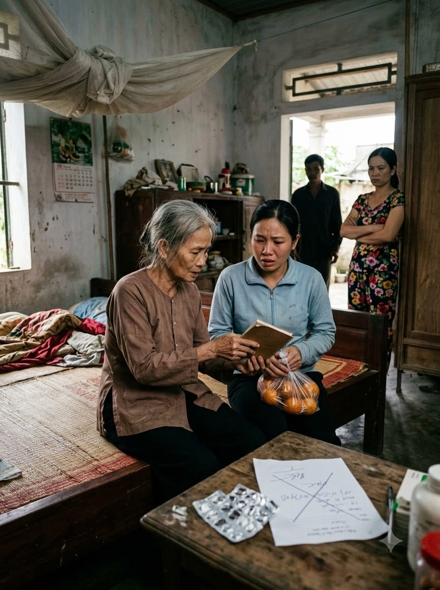 BỐN ANH EM TÔI MỖI THÁNG GÓP BỐN TR:IỆU ĐỂ ANH CẢ LO TH:UỐC THANG CHO MẸ, VỀ BẤT CHỢT TÔI NGHE CHỊ D:ÂU Q:UÁT: “Đ:AU THÌ RÁNG CHỊU, UỐNG HẾT TH:UỐC LẠI TỐN T:IỀN!” MẸ NHỎ GIỌNG: “MẸ HẾT TH:UỐC HUYẾT ÁP RỒI…” CHỊ ĐÁP NGAY: “THÌ B:Ỏ MỘT BỮA CÓ CH:ẾT AI ĐÂU!” (PHẦN 2 – BẢN ĐẦY ĐỦ)