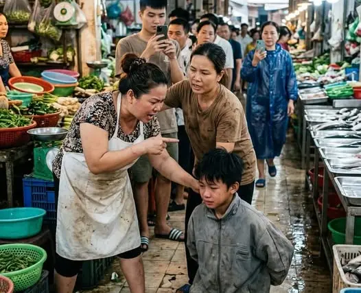 CẬU BÉ M:Ồ CÔI MƯỜI HAI TUỔI BỊ CHỦ QUÁN CƠM B:ẮT Q:UỲ GIỮA CHỢ VÌ BỊ NGHI ĂN TR:ỘM HAI CON CÁ. NGƯỜI ĐI ĐƯỜNG CÒN GIƠ Đ:IỆN TH:OẠI QUAY LẠI: “ĐỒ KHÔNG CHA KHÔNG MẸ, KHÔNG AI DẠY MÀY LÀM NGƯỜI À?” (PHẦN 3